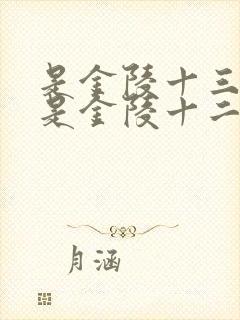 是金陵十三钗还是金陵十二钗