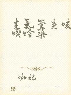 支气管炎咳白痰吃啥药