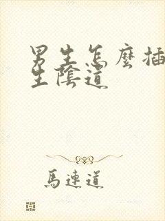男生怎么插入女生阴道