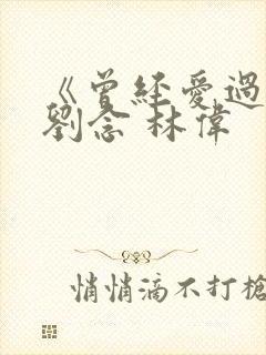 《曾经爱过我》刘念 林伟