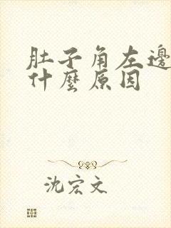 肚子角左边痛是什么原因