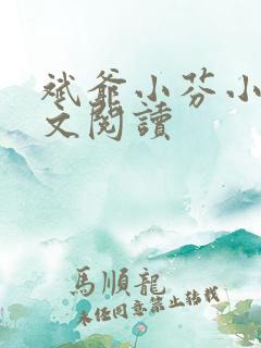 斌爷小芬小说全文阅读