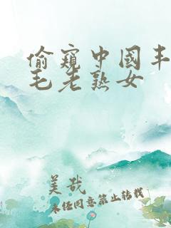偷窥中国丰满多毛老熟女