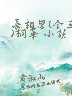 长相思(全三册)桐华 小说