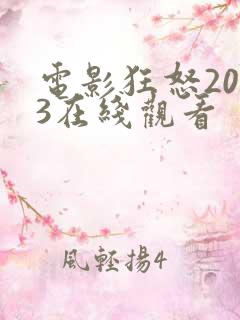 电影狂怒2003在线观看