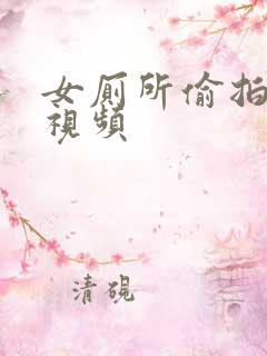 女厕所偷拍高清视频