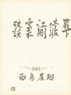 破云江停严l小说未删版下载txt