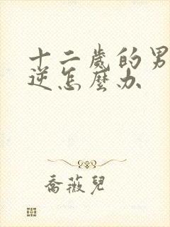 十二岁的男孩叛逆怎么办
