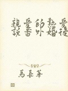 亲爱的热爱的小说番外婚后篇