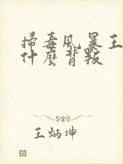 扫毒风暴王林为什么背叛
