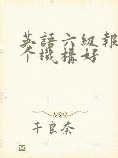英语六级报班哪个机构好