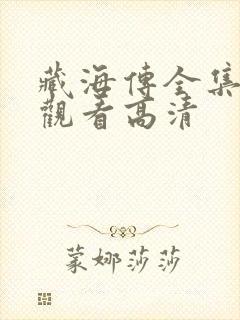 藏海传全集免费观看高清