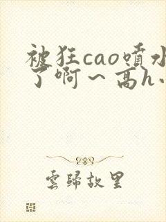 被狂cao喷水了啊～高h小说