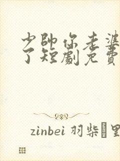 少帅你老婆又跑了短剧免费观看全集高清版