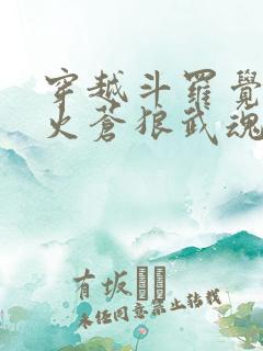 穿越斗罗觉醒烈火苍狼武魂的小说