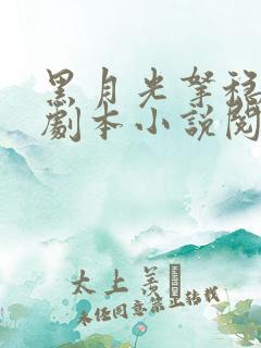 黑月光拿稳be剧本小说阅读