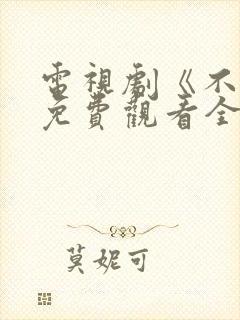 电视剧《不忠》免费观看全集