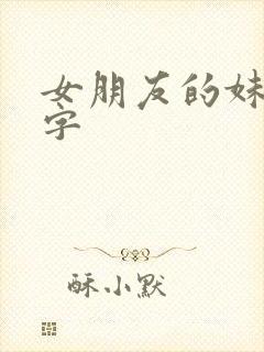 女朋友的妹妹中字