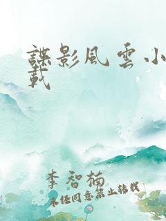 谍影风云小说下载