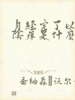 月经完了以后外阴痒是什么原因