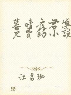 慕晴夜君博全文免费的小说