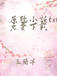 原耽小说txt免费下载