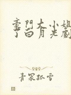 豪门大小姐她撕了白月光剧本小说 下载