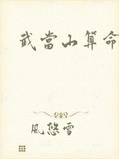 武当山算命