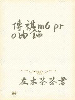 传祺m6 pro内饰