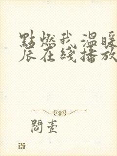 点燃我温暖你星辰在线播放免费