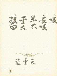 孩子半夜咳嗽 白天不咳