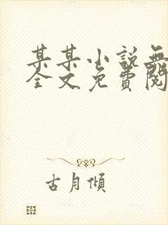 某某小说无弹窗全文免费阅读
