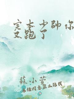 完本少帅你老婆又跑了