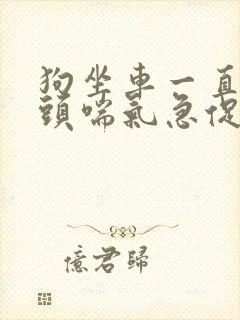 狗坐车一直伸舌头喘气急促怎么回事