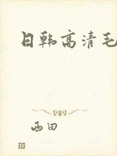 日韩高清毛片