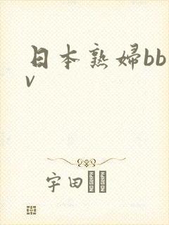 日本熟妇bb v
