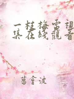一枝梅电视剧全集在线观看免费高清