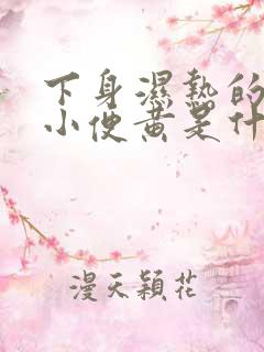 下身湿热的症状小便黄是什么情况