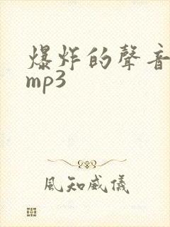 爆炸的声音音效mp3