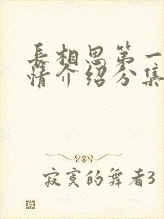 长相思第一季剧情介绍分集介绍