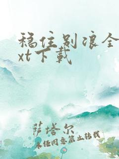 稳住别浪全本txt下载
