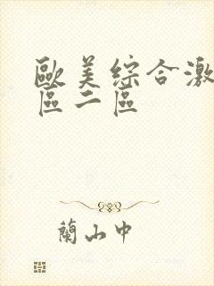 欧美综合激情一区二区