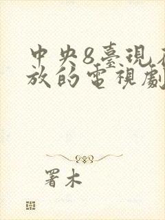中央8台现在播放的电视剧叫什么