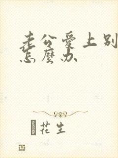老公爱上别人了怎么办