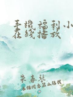 手机福利小视频在线播放