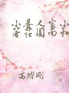 小巷人家小说原著庄图南和李佳