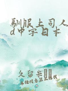 驯服上司人妻hd中字日本