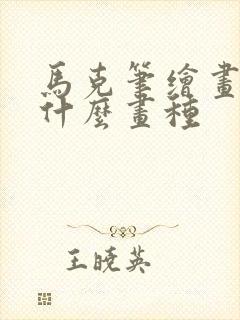 马克笔绘画属于什么画种