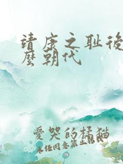 靖康之耻后是什么朝代