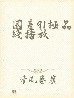 国产91极品在线播放